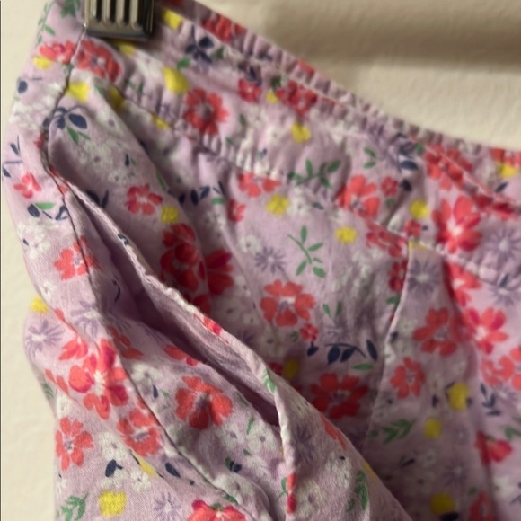 GAP Pink and Blue floral spring  A-Line Mini Skirt Casual - Picture 8 of 11